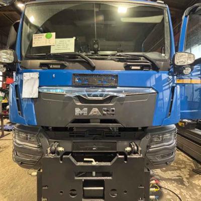 Montáž bezdrátového setu kamera - monitor do nákladního vozu MAN