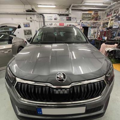 Montáž tažného zařízení Galia na pevno + 13 PIN elektropřípojka do Škoda Karoq