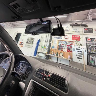 Montaz Kamery Mio 955 W Dual Skoda Octavia Ii Rs 3