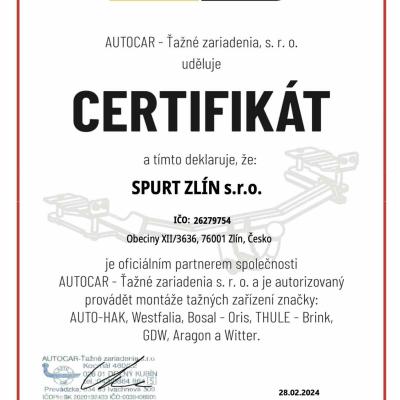 Tažná zařízení - Autocar